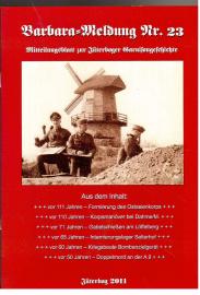 Barbara-Meldung Nr. 23. Mitteilungsblatt zur Jüterboger Garnisongeschichte.