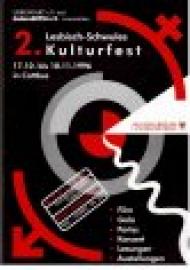 Lesbisch-Schwules Kulturfest des Landes Brandenburg 17. Oktober bis 18. November 1996 in Cottbus.