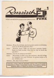 Russisch im Funk. Heft 1. Russisch im Funk. Heft 1.