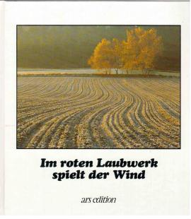 Im roten Laubwerk spielt der Wind. Ein Lyrikband.