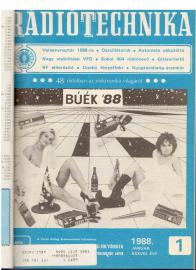 RadioTechnika. 38. Jahrgang. Heft 1 - 12 (1988)