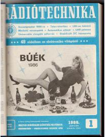 RadioTechnika. 36. Jahrgang. Heft 1 - 12 (1986)