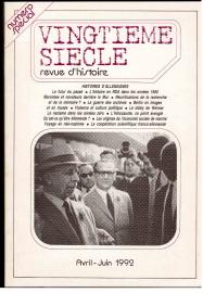 Vingtieme siecle revue d historie
