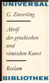 Abriß der griechischen und römischen Kunst. Abriß der griechischen und römischen Kunst.