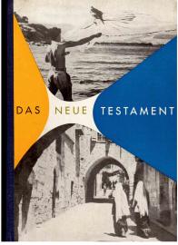 Das Neue Testament in acht Teilen von je zweiunddreißig Seiten mit über fünfhundert Illustratioen und vielen Karten.