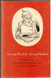 Du weißt Bescheid - Ich weiß Bescheid Ein Wilhelm-Busch-Brevier