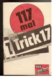 117 mal Trick 17. Lesertips. Solidaritätsakrion des Verbandes der Journalisten der DDR. Sonderdruck.
