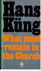 What Must Remain in the Church