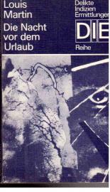 Die Nacht vor dem Urlaub