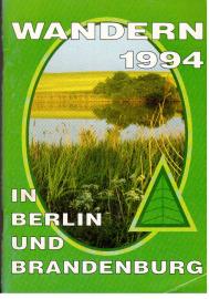 Wandern 1994 in Berlin und Brandenburg.