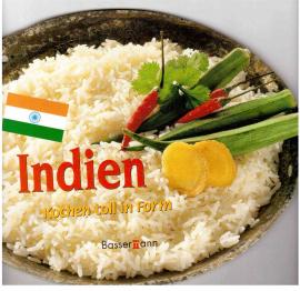 Indien. Kochen toll in Form.
