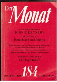 Der Monat. Heft 184. Januar 1964. 16. Jahrgang