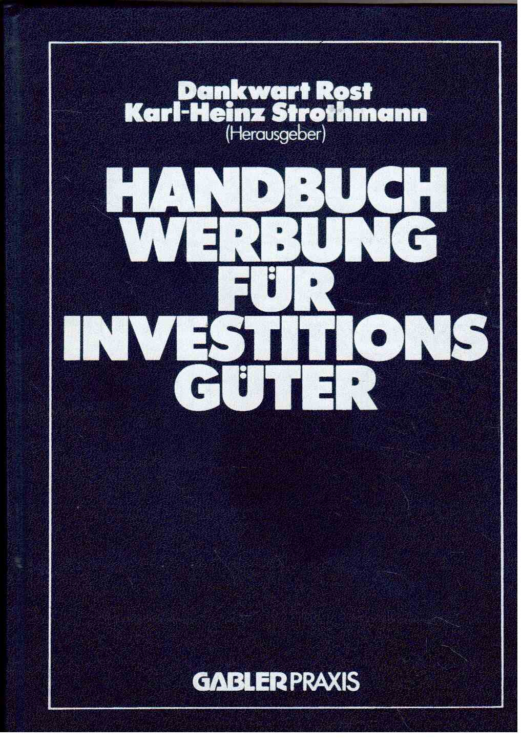 Handbuch Werbung für Investitionsgüter