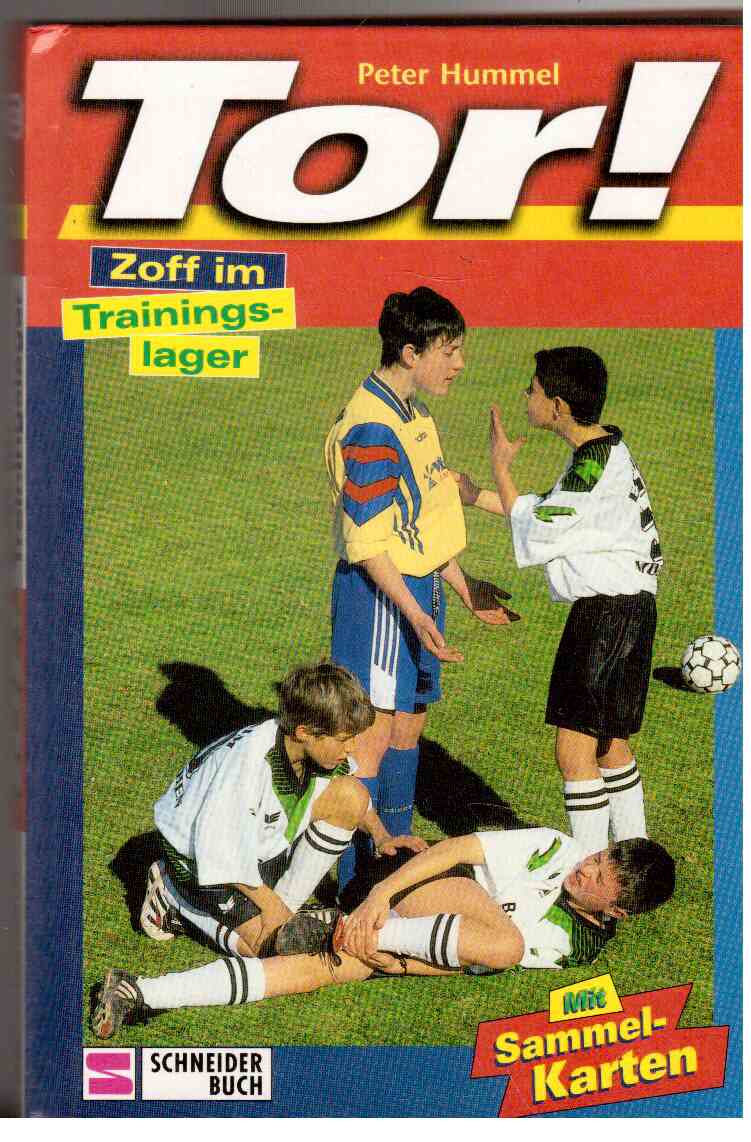 Tor! Zoff im Trainingslager. Mit Sammelkarten