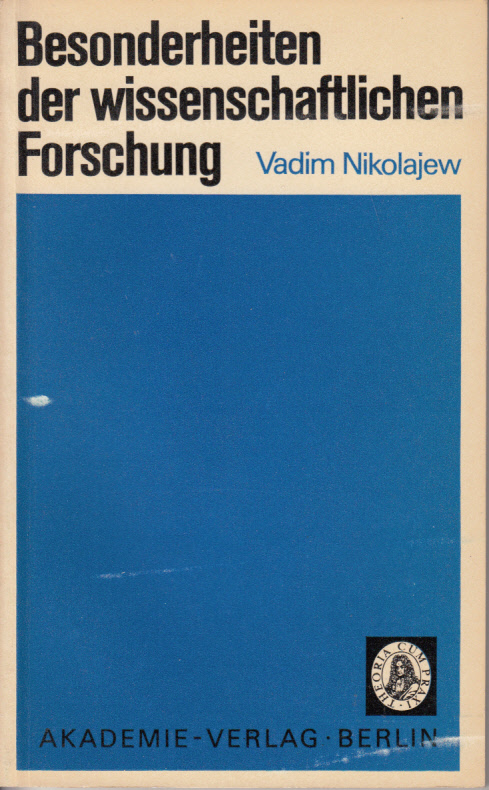 Besonderheiten der wissenschaftlichen Forschung.