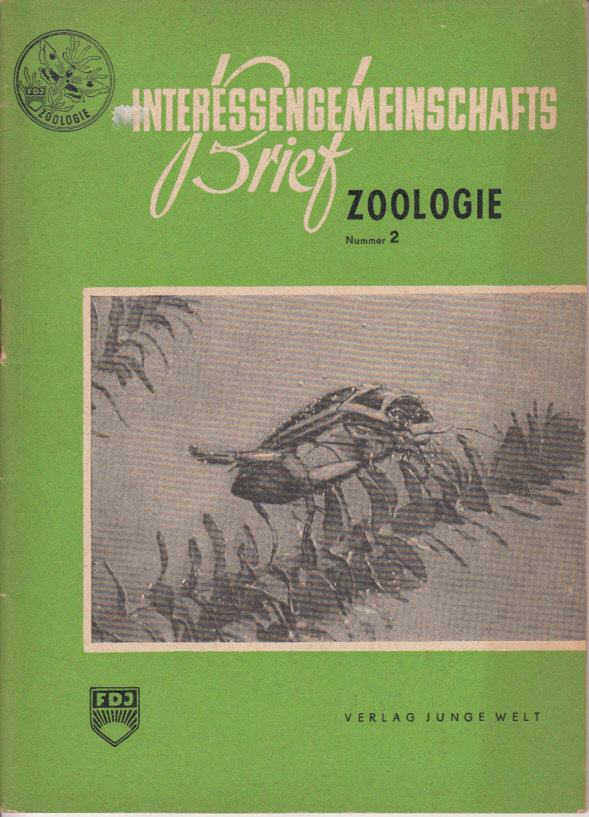 Interessengemeinschaftsbrief Zoologie Nummer 2