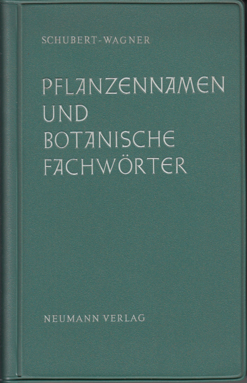 Pflanzennamen und botanische Fachwörter
