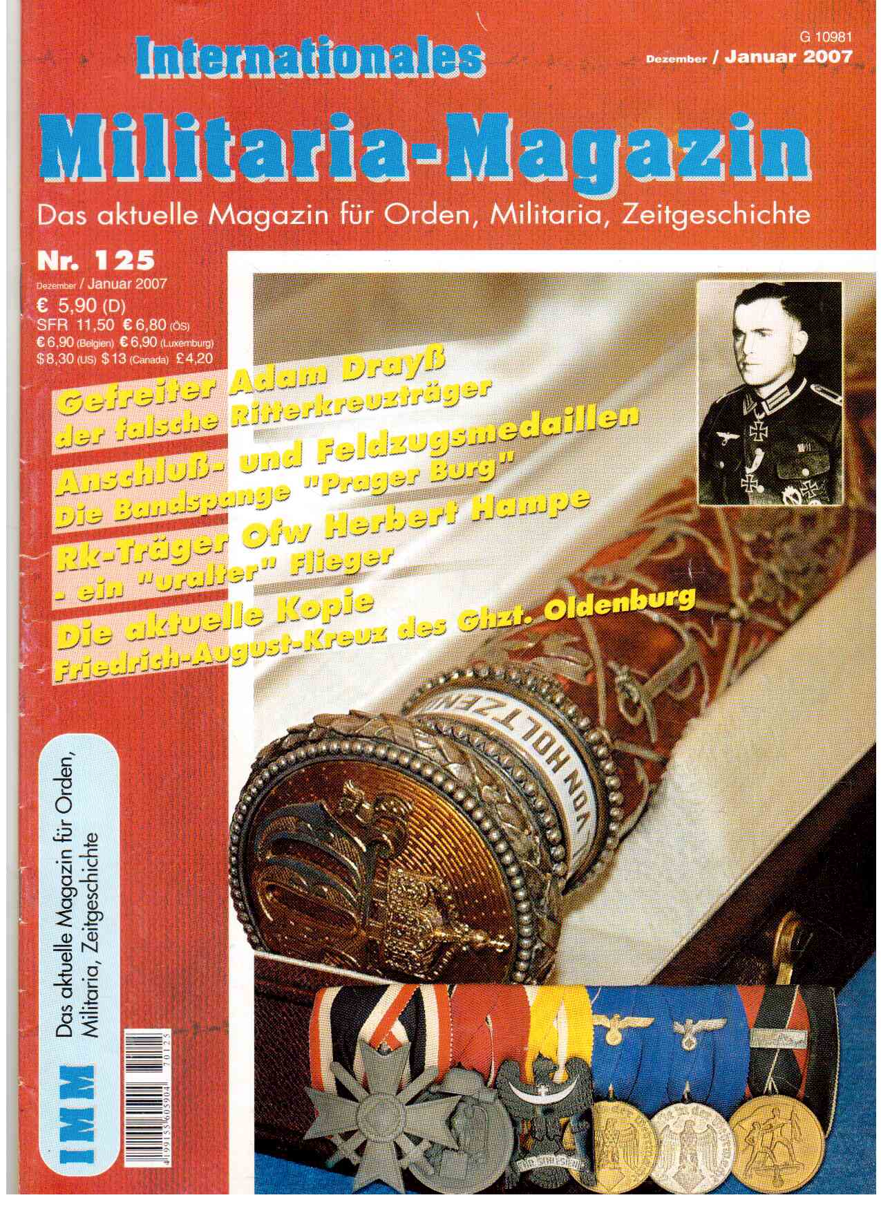 Internationales Militaria-Magazin 125 (Jan. 2007) Internationales Militaria-Magazin 125 (Jan. 2007)