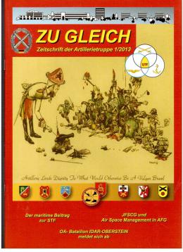 ZU GLEICH Zeitschrift der Artillerietruppe. 1(2013)