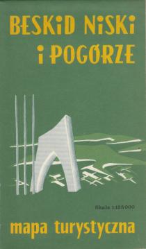 Beskid Niski i Podgorze: Mapa turystiyczna.