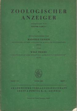 Zoologischer Anzeiger. Band 176, Heft 3