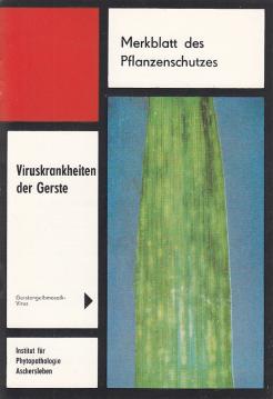 Viruskrankheiten der Gerste
