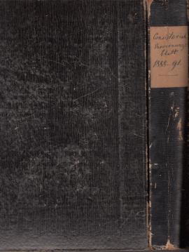 Verordnungsblatt des Evangelisch-Lutherischen Landesconsistoriums für das Königreich Sachsen 1888-1891