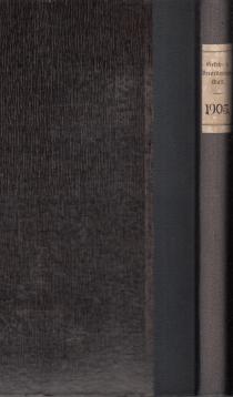 Gesetz- und Verordnungsblatt für das Königreich Sachsen vom Jahre 1905.