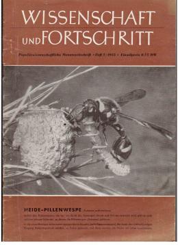 Wissenschaft und Fortschritt Populärwissenschaftliche Monatsschrift Heft 7(1955)