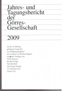 Jahres- und Tagungsbericht der Görres-Gesellschaft 2009