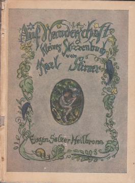 Auf Wanderschaft. Bilder und Aufzeichnungen. Kleines Skizzenbuch.