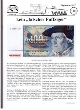 Am Wall Nr. 100, September 2017