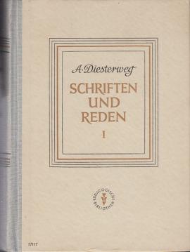 Schriften und Reden in zwei Bänden. Band 1. Schriften