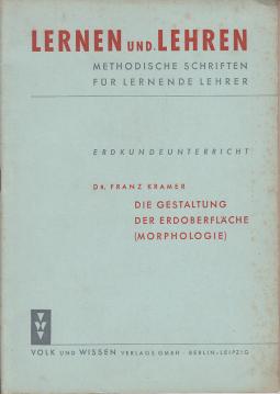 Die Gestaltung der Erdoberfläche. [Morphologie]