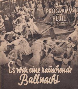 Es war eine rauschende Ballnacht.