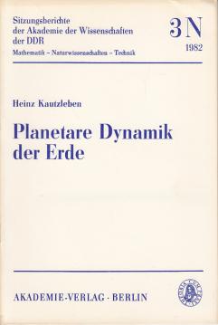 Planetare Dynamik der Erde.