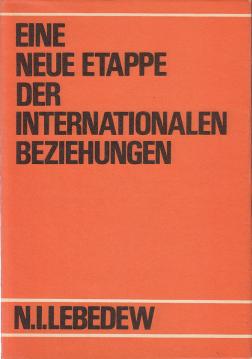 Eine neue Etappe der internationalen Beziehungen