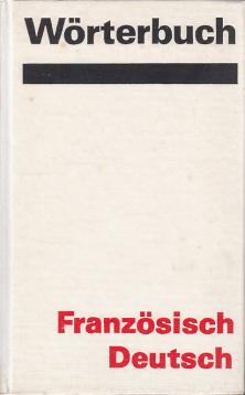 Wörterbuch deutsch-Französisch.