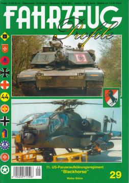 FAHRZEUG Profile Nr. 29 11. US-Panzeraufklärungsregiment Blackhorse