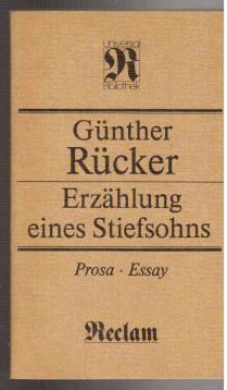 Erzahlung eines Stiefsohns: Prosa, Essay