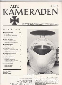 Alte Kameraden. Unabhängige Zeitschrift Deutscher Soldaten. 36. Jhg., Heft 1-12, 1988
