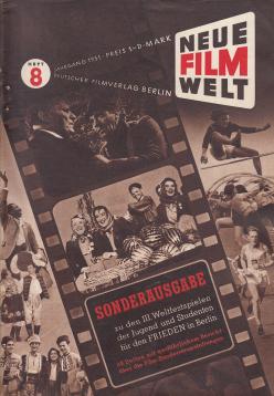 Neue Film Welt. Jahrgang 1951, Heft 8