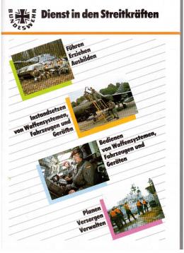 Dienst in den Streitkräften.