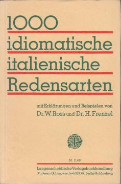 1000 idiomatische italienische Redensarten