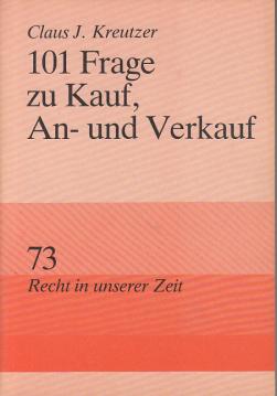 101 Frage zu Kauf, An-und Verkauf