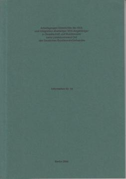 Arbeitsgruppe Geschichte der NVA und Integration ehem. NVA-Angehöriger .... Information 14 , von 2004