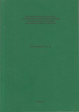 Arbeitsgruppe Geschichte der NVA und Integration ehem. NVA-Angehöriger .... Information Nr. 2