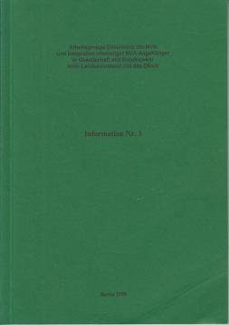 Arbeitsgruppe Geschichte der NVA und Integration ehemaliger NVA-Angehöriger in Gesellschaft und Bundeswehr beim Landesverband Ost des DBwV, Information Nr. 2