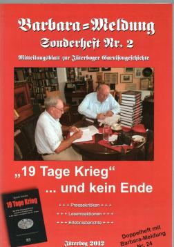 Barbara-Meldung. Sonderheft Nr. 2. - Barbara-Meldung Nr. 24