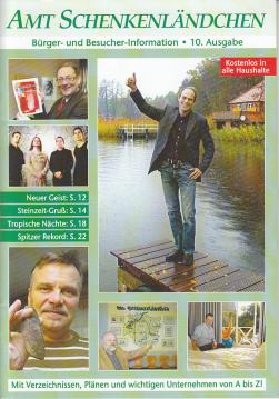 Amt Schenkenländchen. Bürger- und Besucher-Information. 10. Ausgabe